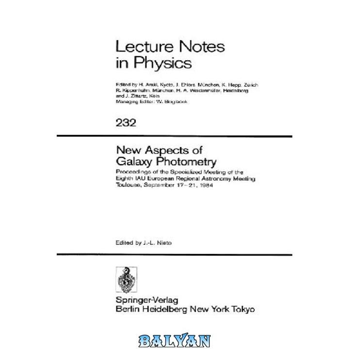 دانلود کتاب New Aspects of Galaxy Photometry